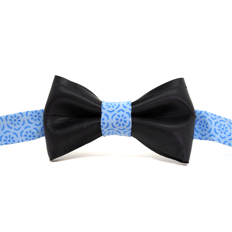 Blue flowered bow tie - Paris Brest