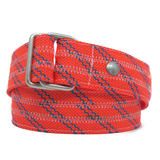 Belt from triple rope - orange